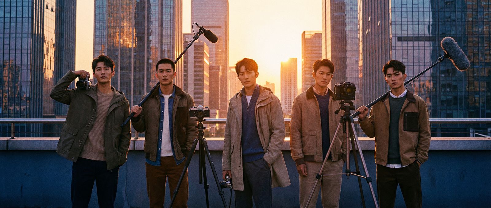 青柠视频传媒户外拍摄团队